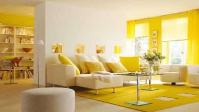 20 Yellow Living Room