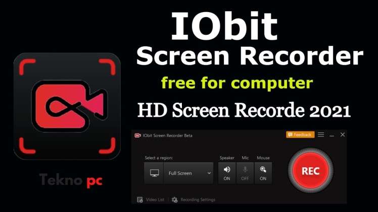 Best screen recorder software in 2021IObit Screen Recorder