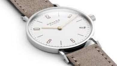 Nomos Glashuette 5 Elegant Square Shaped Watches for the Lovely Lady