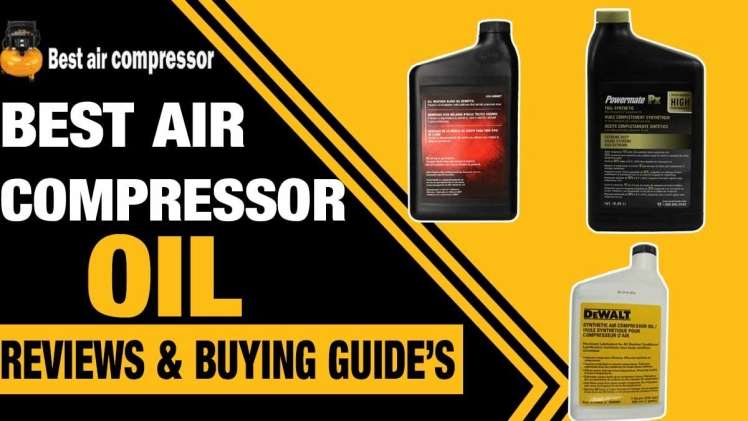 Best air compressor oil that you can buy