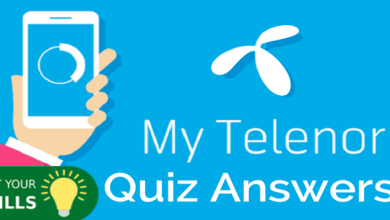 TODAY TELENOR QUIZ ANSWERS – Telenor quiz today