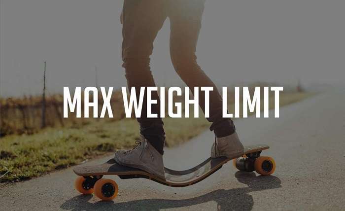 Electric skateboard weight limit What are the top choices for heavier riders